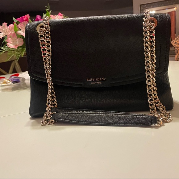 Kate spade  black cross body or shoulder bag - Picture 1 of 3